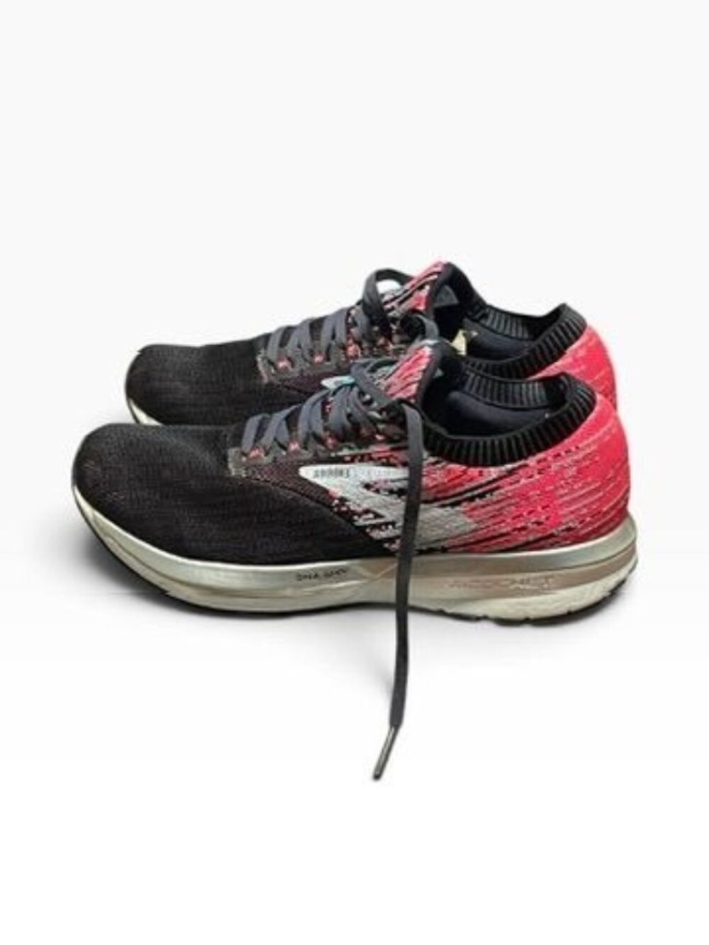 Brooks Levitate 2 Running Shoes Black/Pink Womens Size 10 Medium Fit Lightweight